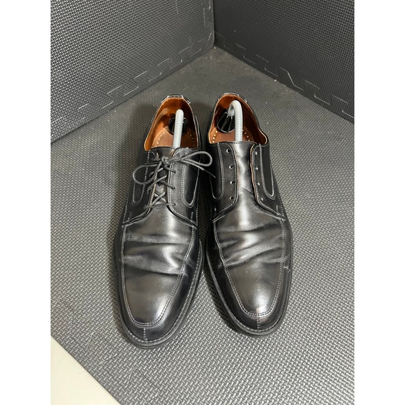 Allen Edmonds Montgomery Black Leather Split Toe Derby Shoes Old Money 11 E Wide main image 10